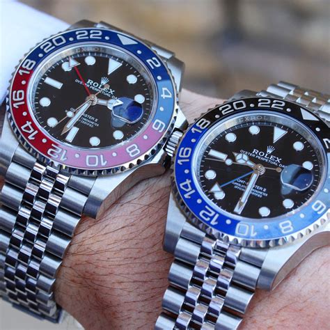 rolex gmt pepsi vs batman|rolex batman jubilee vs oyster.